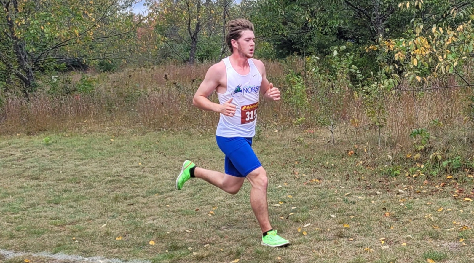 Weston Knauf mid stride